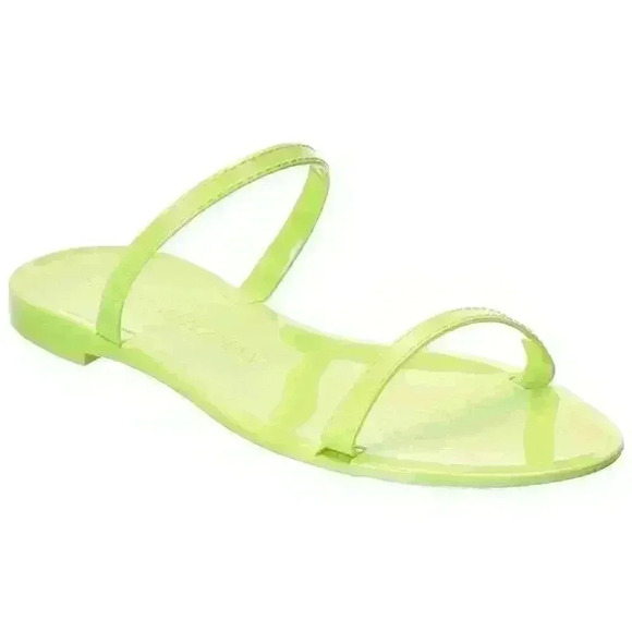 NWT Stuart Weitzman “Sawyer” Rubber Double Strap Slide Sandal - Picture 4 of 16